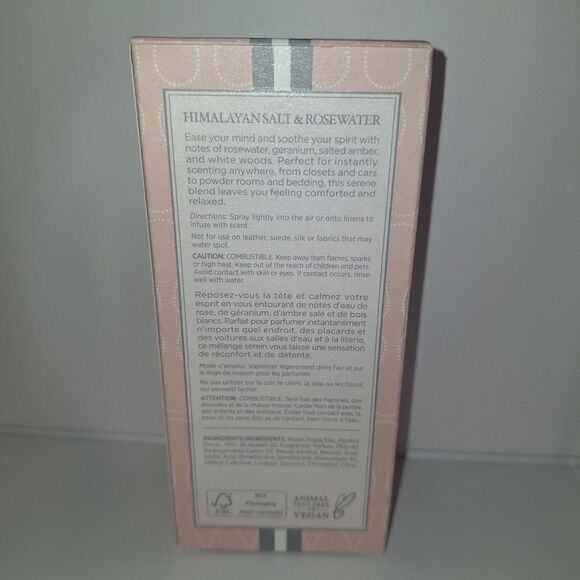 Nest New York Wellness Himalayan Salt & Rose Water Room & Linen Spray 3.4 fl oz - Picture 2 of 2